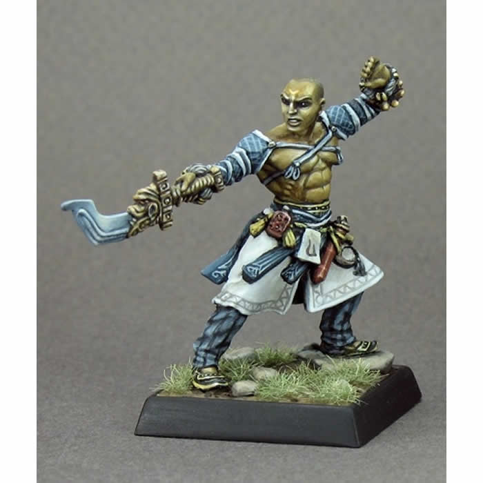 RPR60016 Sajan Iconic Monk Miniature 25mm Heroic Scale Pathfinder Main Image