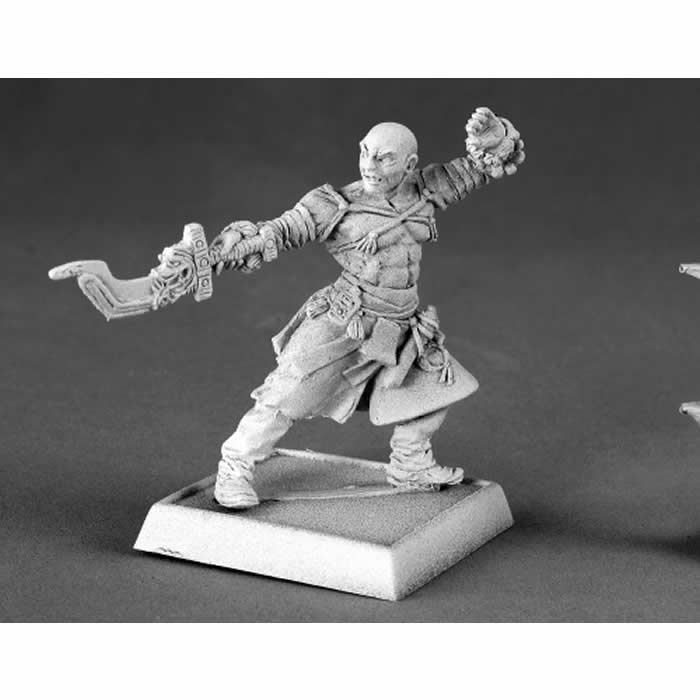 RPR60016 Sajan Iconic Monk Miniature 25mm Heroic Scale Pathfinder 3rd Image