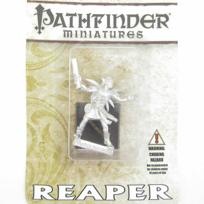 RPR60023 Justice Ironbriar Male Elf Miniature 25mm Heroic Scale Pathfinder 2nd Image