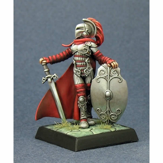 RPR60025 Gray Maiden Female Paladin Miniature 25mm Heroic Scale Main Image