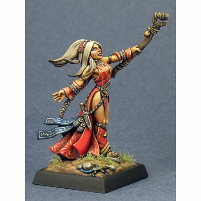 RPR60034 Seoni Female Sorceress Miniature 25mm Heroic Scale Pathfinder Main Image