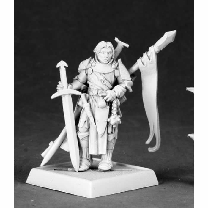 RPR60045 Alain Iconic Cavalier Miniature 25mm Heroic Scale Pathfinder 3rd Image