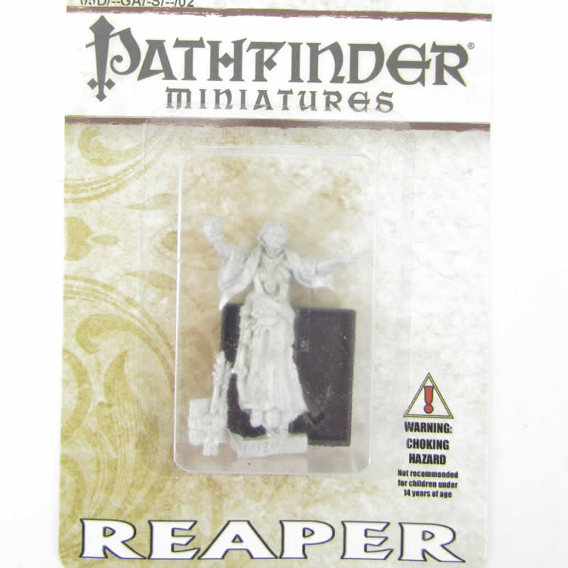 RPR60063 Mystic Theurge Wizard Miniature 25mm Heroic Scale Pathfinder 2nd Image