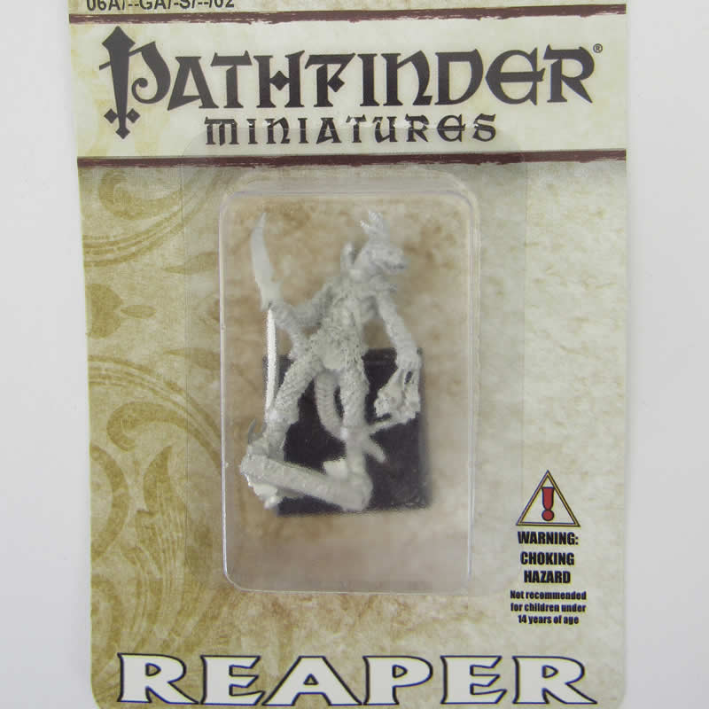 RPR60074 Serpentfolk Warrior Miniatures 25mm Heroic Scale Pathfinder 2nd Image