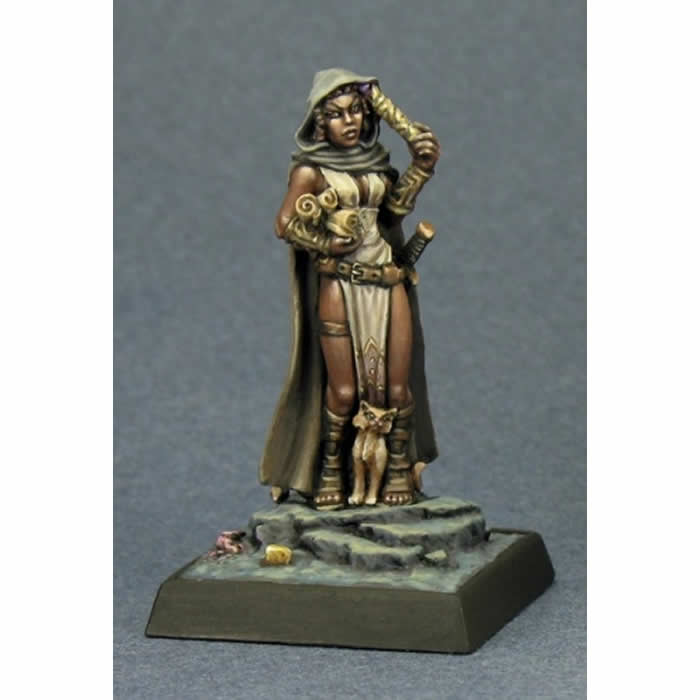 RPR60079 Lyrie Akenja Wizard Miniatures 25mm Heroic Scale Pathfinder Main Image