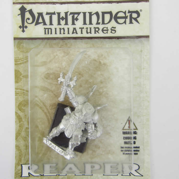 RPR60110 Vorn Warrior Miniatures 25mm Heroic Scale Pathfinder Series 2nd Image