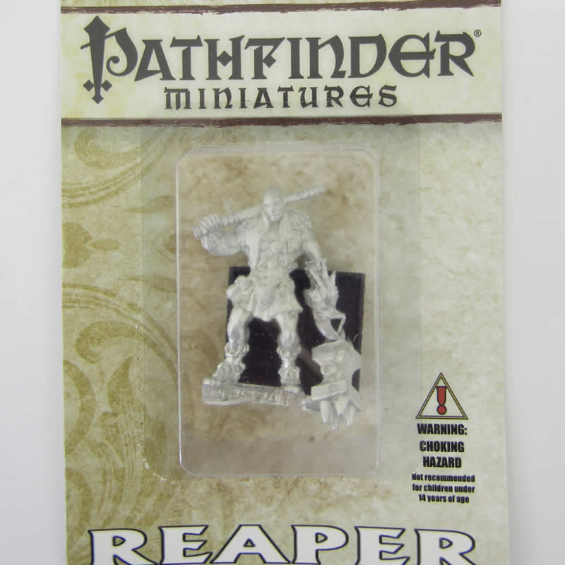 RPR60115 Shoanti Barbarian Miniatures 25mm Heroic Scale Pathfinder 2nd Image