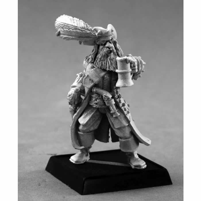 RPR60137 Captain Kerdak Bonefist Miniatures 25mm Heroic Scale Pathfinder 3rd Image