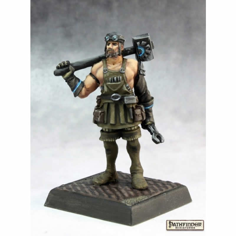 RPR60151 Ardoc Brotherhood Blacksmith Miniatures 25mm Heroic Scale Main Image