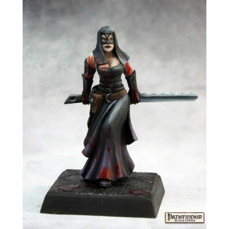 RPR60153 Dungeon Torturer Assassin Miniatures 25mm Heroic Scale Main Image