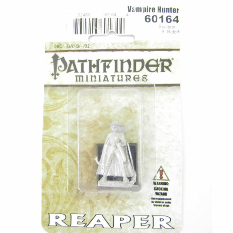 RPR60164 Vampire Hunter Miniatures 25mm Heroic Scale Pathfinder Series 2nd Image