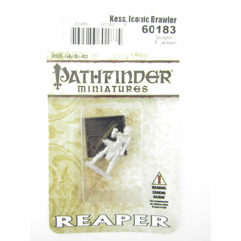 RPR60183 Kess Iconic Brawler Miniatures 25mm Heroic Scale Pathfinder 2nd Image