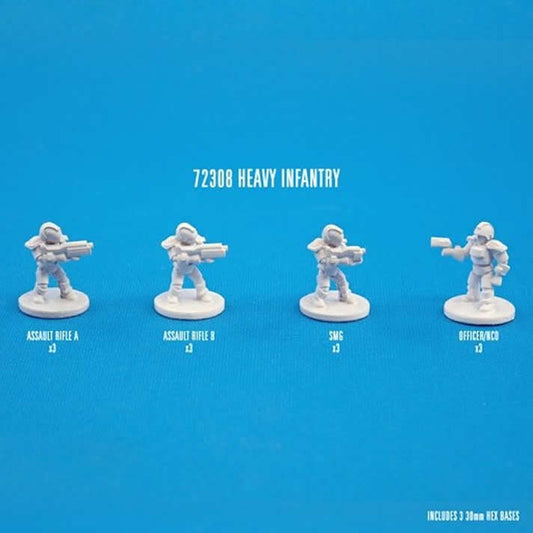 RPR72308 Heavy Infantry Miniature N-Scale CAV Strike Operations Reaper Miniatures Main Image