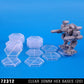 RPR72312 Hex Bases Clear 30mm CAV Strike Operations Reaper Miniatures 2nd Image