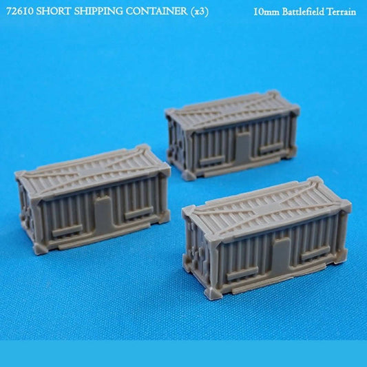 RPR72610 Short Shipping Container Battlefield Terrain Supplies Miniature N-Scale CAV Strike Operations Main Image