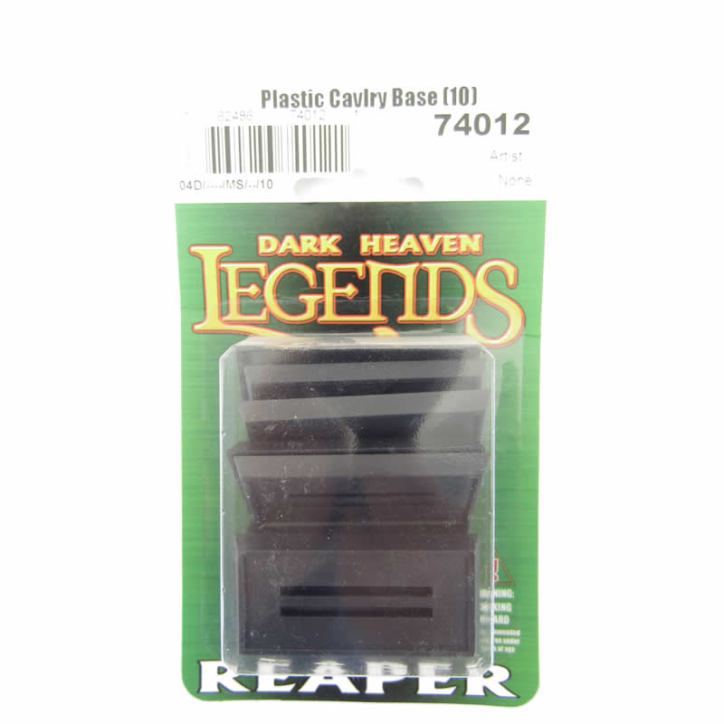 RPR74012 Plastic Cavalry Bases for Miniature Figures Pack of 10 Reaper Miniatures 2nd Image