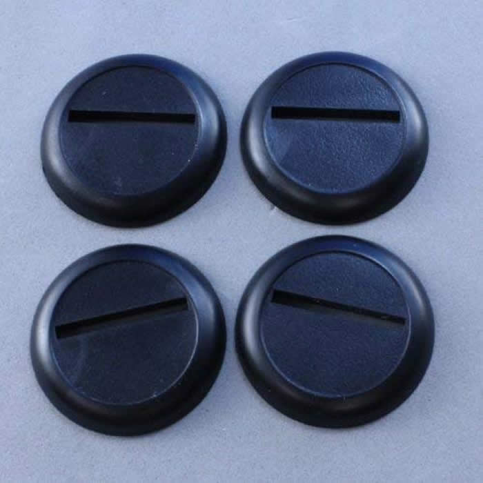 RPR74023 30mm Round Plastic Bases with Slot Pack of 20 Reaper Miniatures 3rd Image
