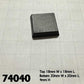 RPR74040 20mm Square Flat Top Plastic Miniature Gaming Base Pack of 25 2nd Image