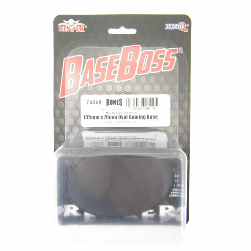 RPR74068 105mm X 70mm Oval Gaming Base Pack of 4 Reaper Miniatures 2nd Image