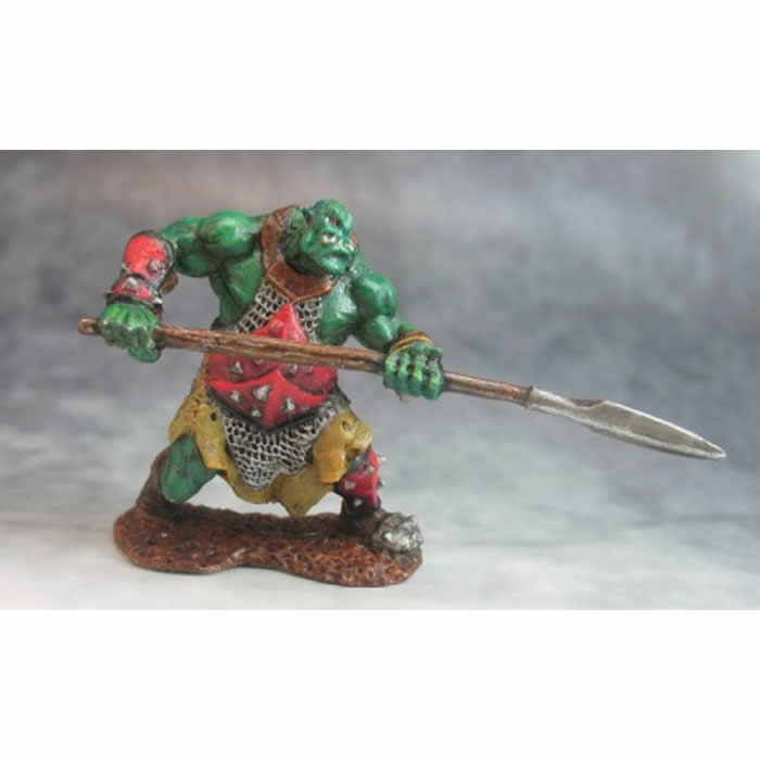 RPR77045 Orc Hunter with Spear Miniature 25mm Heroic Scale 3rd Image