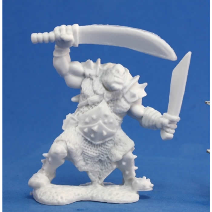 RPR77051 Orc Stalker with Two weapons Miniature 25mm Heroic Scale Main Image