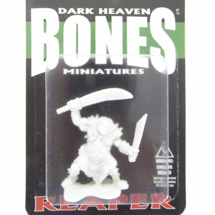 RPR77051 Orc Stalker with Two weapons Miniature 25mm Heroic Scale 2nd Image