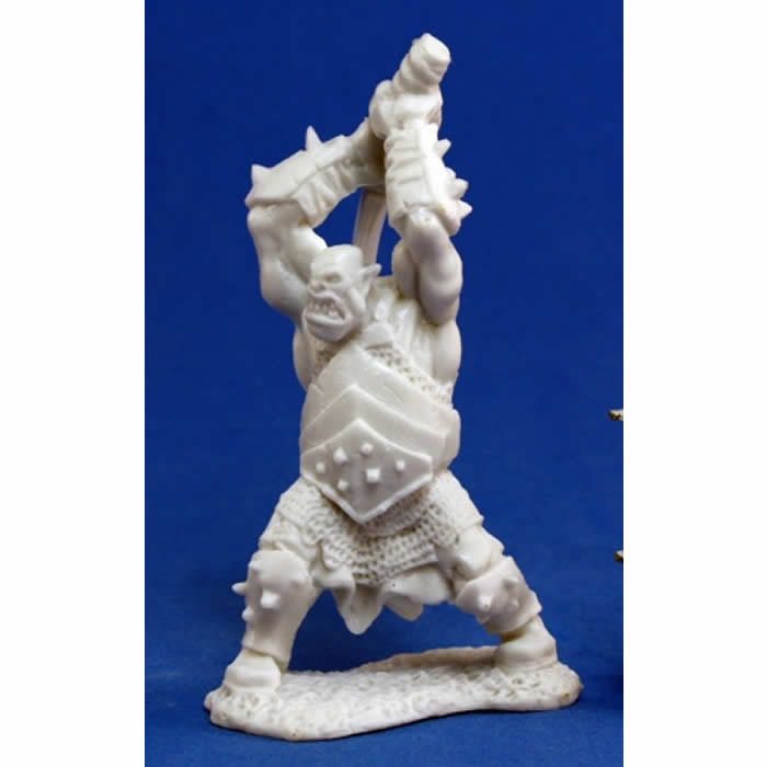 RPR77059 Orc Berserker with Two Handed Sword Miniature 25mm Heroic Scale 3rd Image