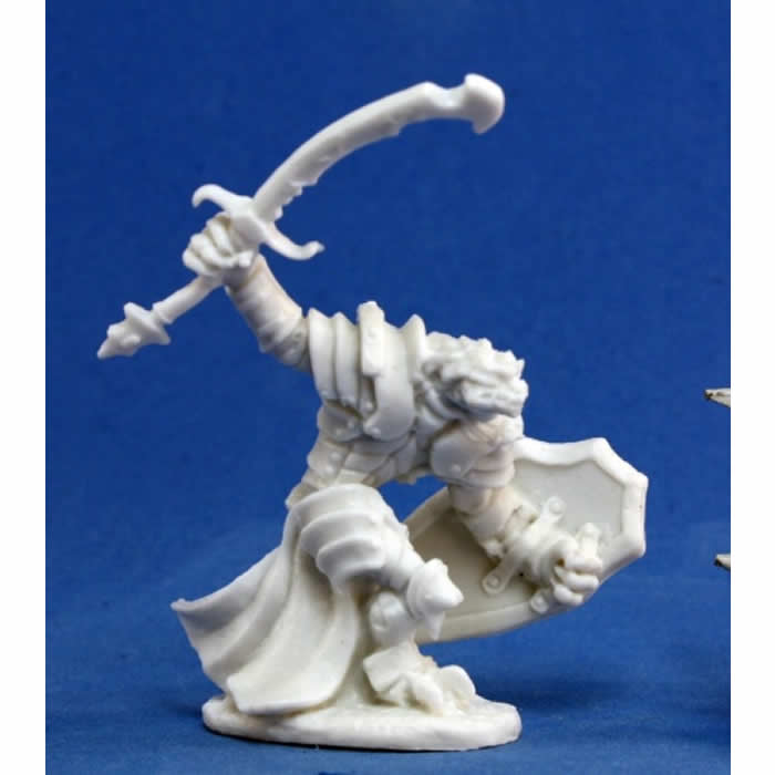 RPR77060 Dragonman Warrior Miniature 25mm Heroic Scale Main Image