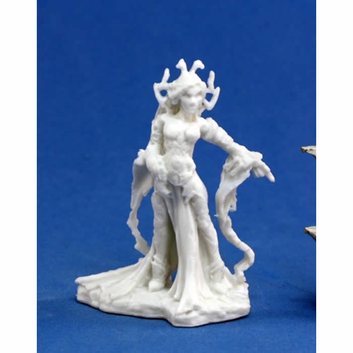 RPR77066 Shaeress Dark Elf Queen Miniature 25mm Heroic Scale Main Image