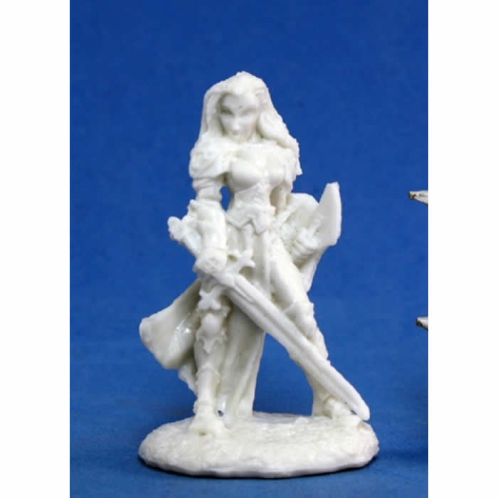 RPR77077 Finari Female Paladin Miniature 25mm Heroic Scale Main Image