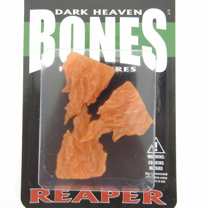 RPR77080 Wall of Fire Miniature 25mm Heroic Scale Dark Heaven Bones 2nd Image