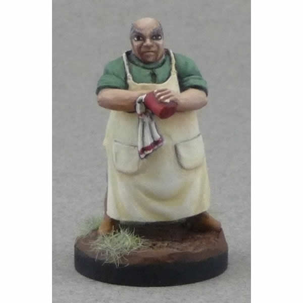 RPR77084 Townsfolk Innkeeper Miniature 25mm Heroic Scale Dark Heaven Main Image