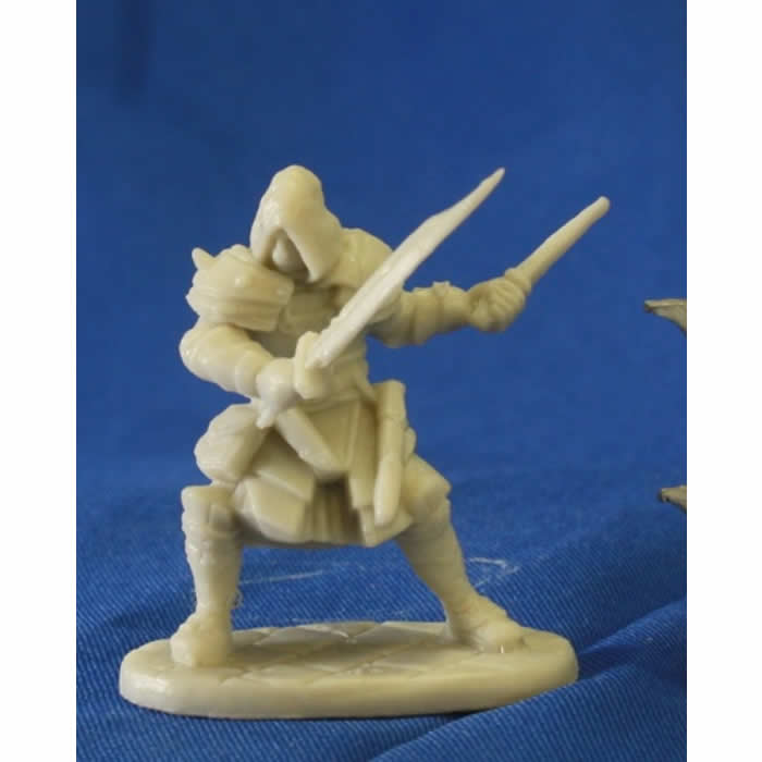 RPR77093 Drago Voss Male Assassin Miniature 25mm Heroic Scale Main Image