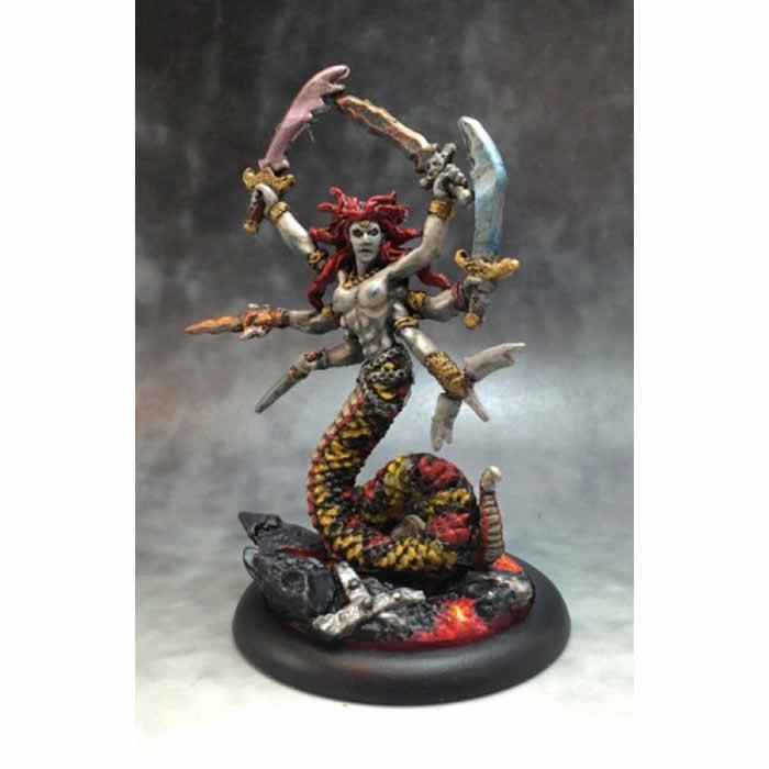 RPR77117 Vandorendra Snake Demon Miniature 25mm Heroic Scale Main Image