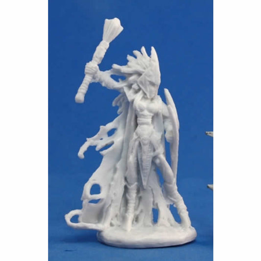 RPR77122 Tierdeleira Dark Elf Cleric Miniature 25mm Heroic Scale Main Image