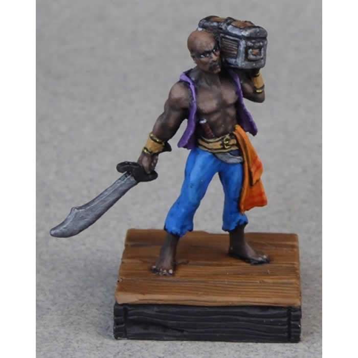 RPR77134 Hajad Pirate Miniature 25mm Heroic Scale Dark Heaven Bones Main Image