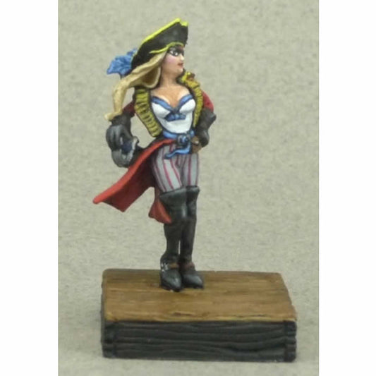 RPR77135 Mariel Twinspar Female Pirate Miniature 25mm Heroic Scale Main Image