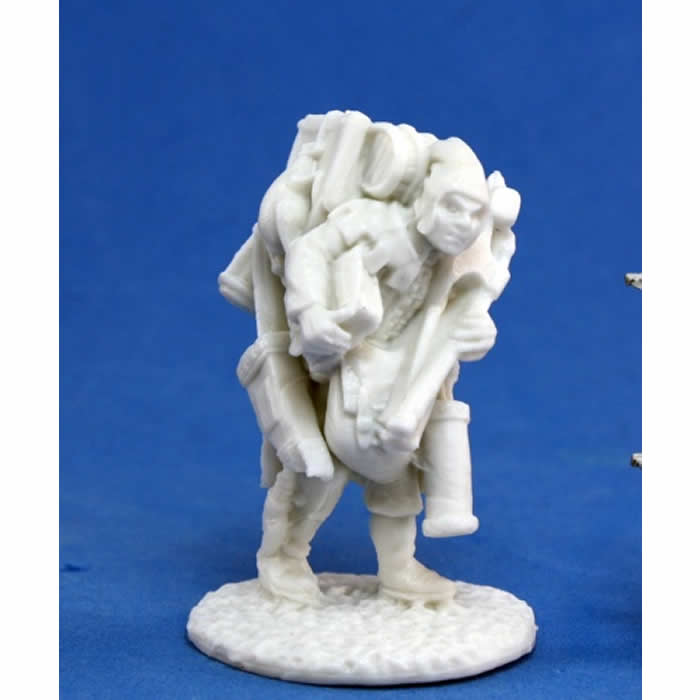 RPR77141 Townsfolk Oswald the Overladen Miniature 25mm Heroic Scale 3rd Image