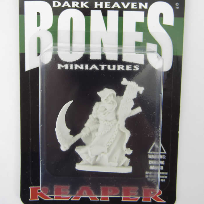 RPR77151 Darkrasp Evil Priest Miniature 25mm Heroic Scale Dark Heaven 2nd Image