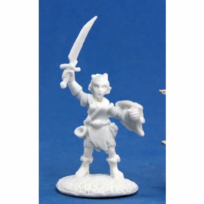 RPR77164 Elliwyn Heatherlark Gnome Bard Miniature 25mm Heroic Scale 3rd Image