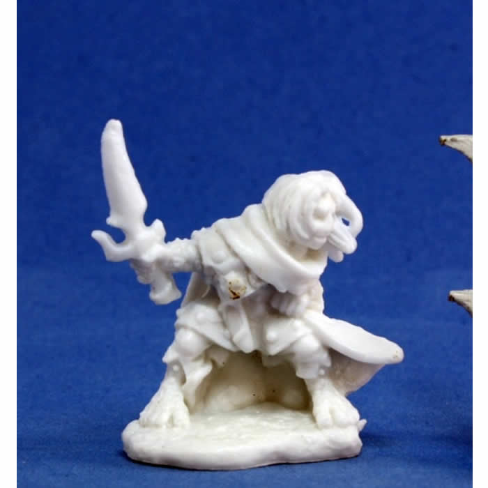 RPR77165 Hellakin Goregutter Halfling Rogue Miniature 25mm Heroic Scale Main Image