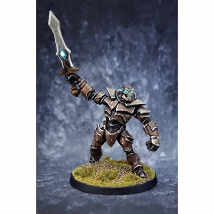 RPR77168 Battleguard Golem Warrior Miniature 25mm Heroic Scale Main Image