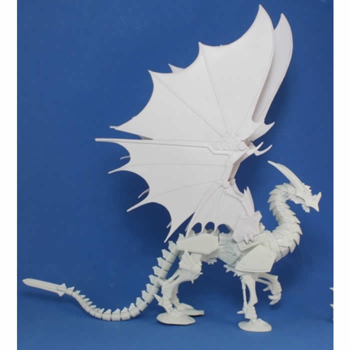 RPR77177 Wyrmgear Clockwork Dragon Miniature 25mm Heroic Scale 4th Image