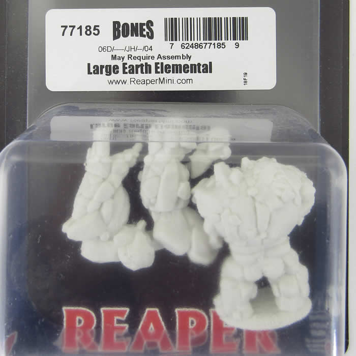 RPR77185 Large Earth Elemental Miniature 25mm Heroic Scale 2nd Image