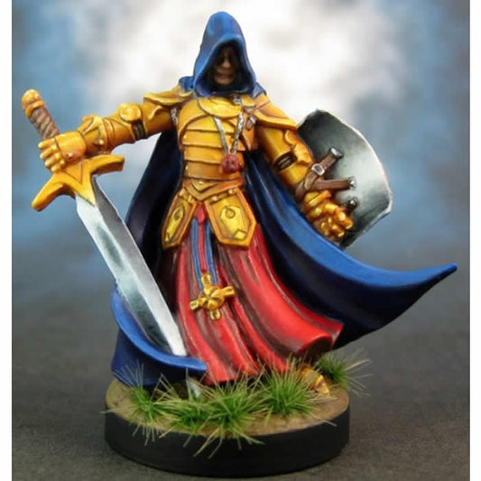 RPR77200 Sir Conlan Fighter Miniature 25mm Heroic Scale Dark Heaven Bones Reaper Miniatures Main Image