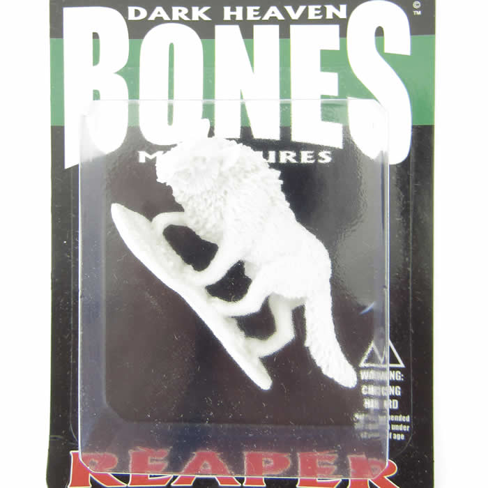 RPR77202 Warg Wolf Miniature 25mm Heroic Scale Dark Heaven Bones 2nd Image