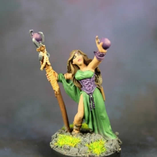 RPR77210 Sarah the Seeress Miniature 25mm Heroic Scale Dark Heaven Main Image