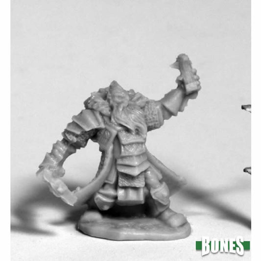 RPR77213 Thain Grimthorn Dwarf Cleric Miniature 25mm Heroic Scale Main Image