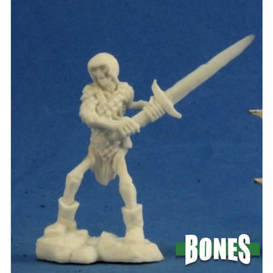 RPR77238 Skeleton Guardian 2H Sword Miniature 25mm Heroic Scale Bones Main Image