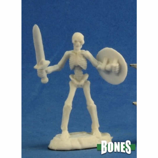 RPR77242 Skeleton Warrior Sword Miniature 25mm Heroic Scale Bones Main Image